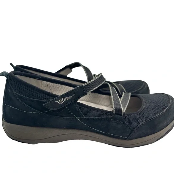 Dansko Womens Shoes Hazel Size US 6.5 / 7 EU 37 Mary Jane Fashion Black Sneaker - Picture 8 of 12